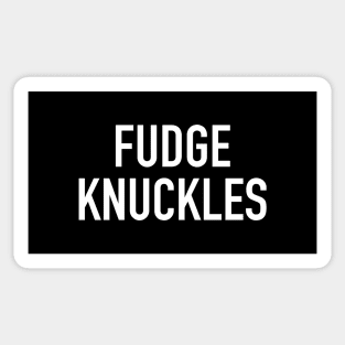 Fudge Knuckles Sticker